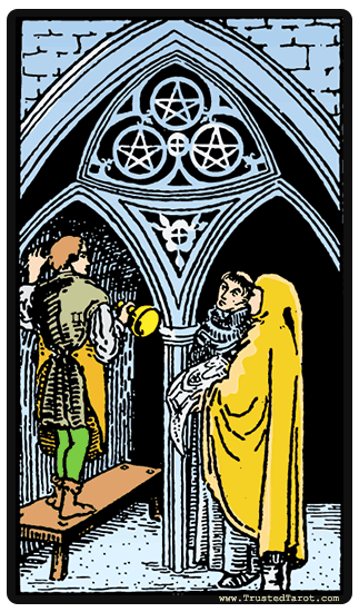 سه سکه &mdash; Three of Pentacles